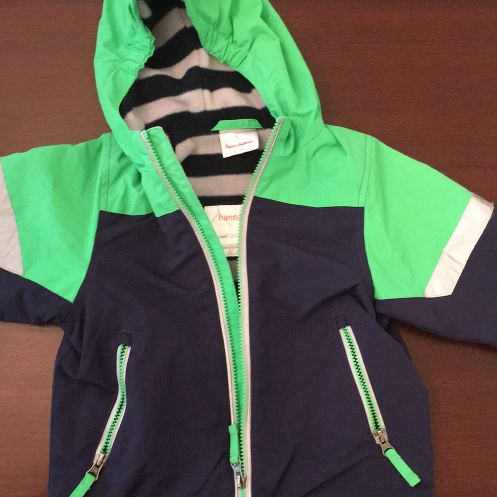 Boys Hanna Andersson fleece lined jacket